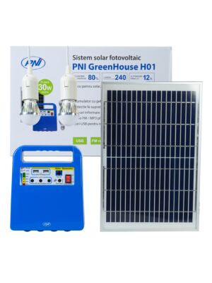 Napelemes fotovoltaikus rendszer PNI GreenHouse H01