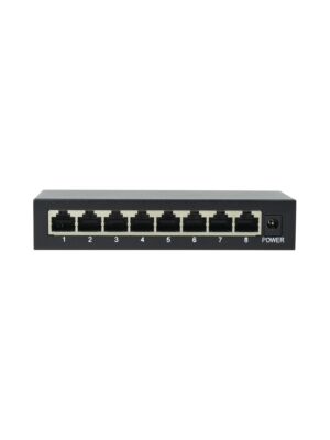 PNI SW208 kapcsoló 8 portos 10/100Mbps fémházzal