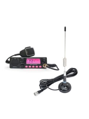 CB TTi TCB-900 EVO rádióállomás készlet + PNI ML29 CB antenna, hossza 34 cm