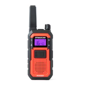 Hordozható rádióállomás PMR Dynascan RUGGED 446MHz, 0.5W, 16 csatorna, IP67
