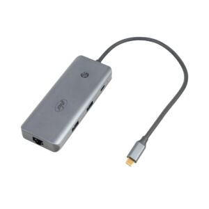 PNI MP15S többportos adapter USB-C - HDMI, 2 x USB 3.0, SD/TF, RJ45, USB-C PD