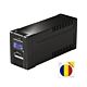 SilverCloud SafePC 650AVR UPS csomag, 360 W teljesítménnyel és öntapadós zászlóval