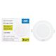LED spotlámpa PNI D-Light CL2503 3W, süllyesztett, kerek, 90,5*28mm, 6400K, 230V táp, 330 lm, fehér