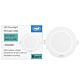 LED spotlámpa PNI D-Light CL2506 6W, süllyesztett, kerek, 120,5*28,4mm, 6400K, 230V táp, 660 lm, fehér