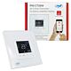PNI CT26W WiFi intelligens termosztát elektromos padlófűtéshez vagy szivattyúcsoporthoz, padlóérzékelővel együtt, 10A, m