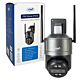 PNI House IP578 videó megfigyelő kamera Wi-Fi-vel, PTZ-vel, dupla objektívvel 8 MP + 8 MP, 10X optikai zoommal