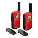 Motorola BBL2796 PMR446 Talkabout T42 walkie-talkie, 16 csatorna, 4 km, piros, 2 db