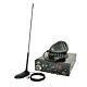 CB PNI ESCORT CB rádióállomás CB 8024 ASQ 12 / 24V + CB PNI Extra 45 mágneses antenna