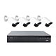 PNI House IPMAX POE22S videó megfigyelő készlet, NVR és 4 golyós kamera 4 MP-vel