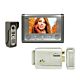 SilverCloud House 715 Video Intercom Kit 7 hüvelykes LCD képernyővel és SilverCloud YL500 elektromágneses Yala-val